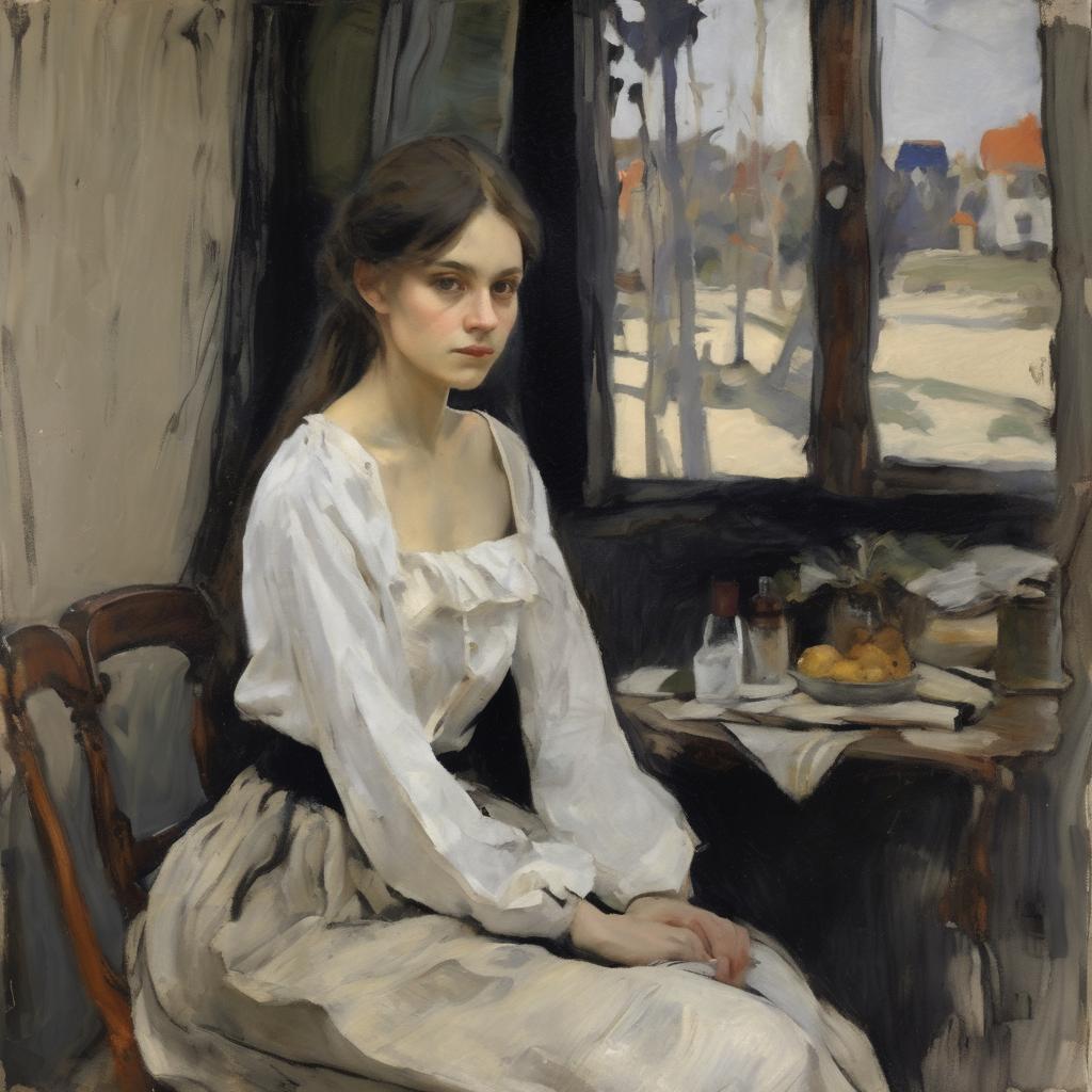 Η Καλλιτεχνική Ανάπτυξη και Στυλ του Βαλεντίν Σερόφ